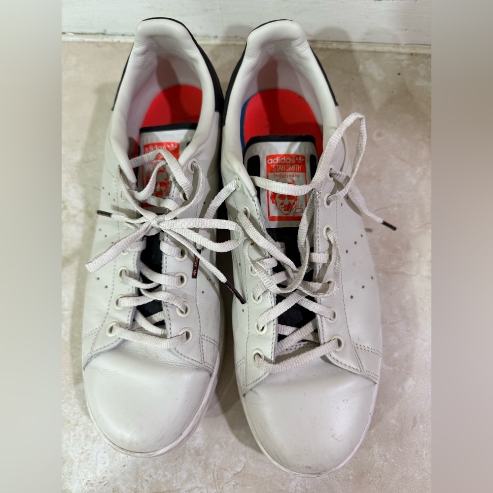 Adidas Stan Smith White Sneakers Size-11